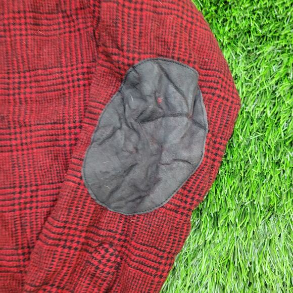 Vintage Woolrich Flannel Button Shirt Women Small 18x25 Red - Picture 11 of 12